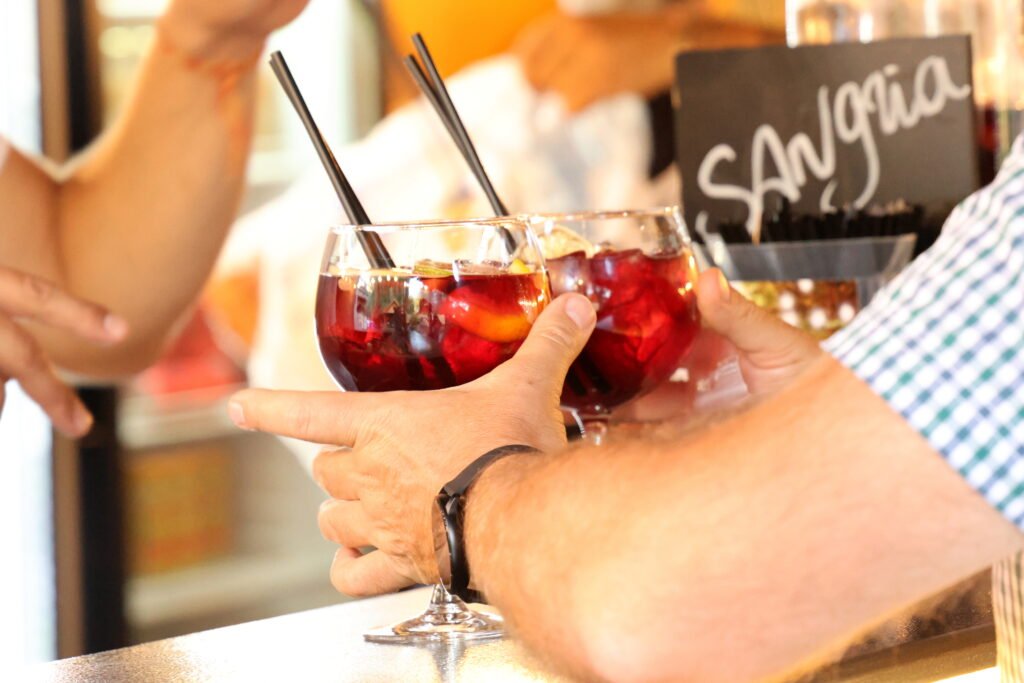 Deux verres de Sangria