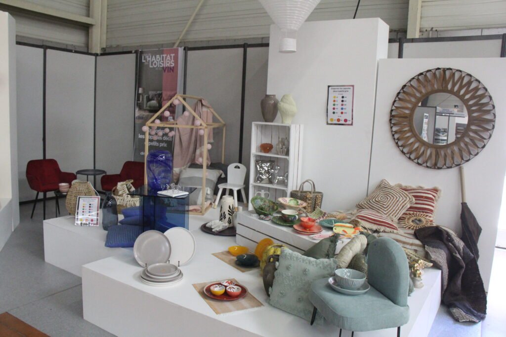Vitrine de décoration du Salon de l'Habitat