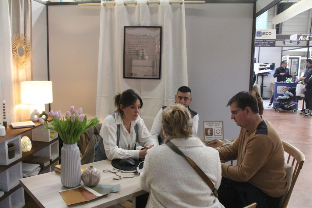 Rendez-vous avec des clients au salon de l'habitat et des loisirs de Castres